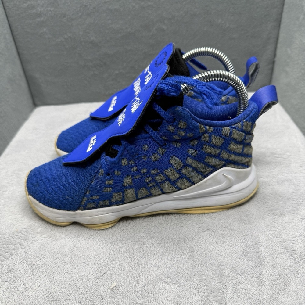 Nike LeBron 17 More Than An Athlete PS Size 2Y Racer Blue CT4137-400 Shoes